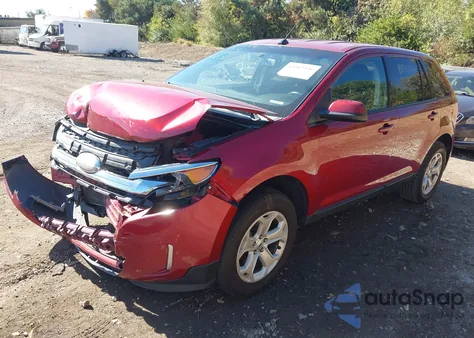 2013 Ford Edge Sel z USA, uszkodzony, nr VIN 2FMDK3JC8DBB52369